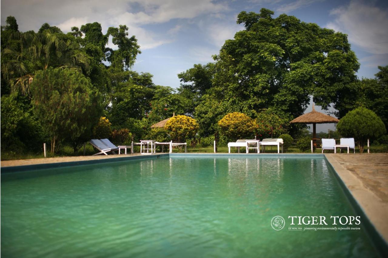 Tiger Tops Tharu Lodge Chitwan Eksteriør bilde